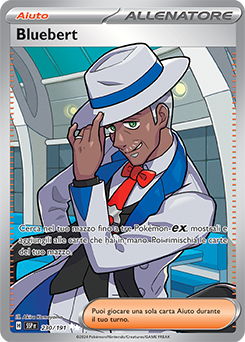 Bluebert ultra rara - Near-mint - scintille folgoranti - ita - full art