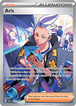 Aris rara ill.speciale Near-mint - scintille folgoranti - ita - full art