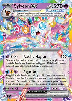 086/191-SSP-Sylveon-ex - doppia rara - Near-mint - scintille folgoranti - ita - special
