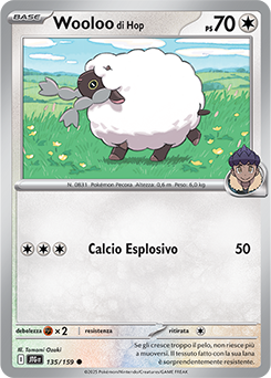 135/159-JTG-Wooloo di Hop - comune - Near-mint - avventure insieme - ita - reverse