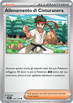 144/159-JTG-Allenamento di Cinturanera - comune - Near-mint - avventure insieme - ita - reverse