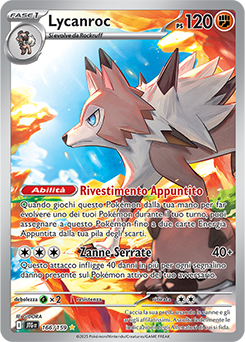 Lycanroc - rara illustrazione - Near-mint - avventure insieme - ita - special