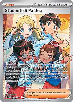 Studenti di Paldea - ultra rara - Near-meat - destino di paldea - ita - full art