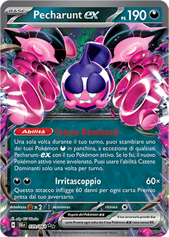 Pecharunt-ex - doppia rara - Near-mint - segreto fiabesco - ita - special