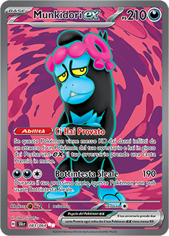 Munkidori-ex - ultrara rara - Near-mint - segreto fiabesco - ita - full art