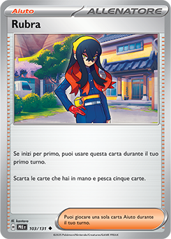 Rubra - non comune - Near-mint - evoluzioni prismatiche - ita - reverse poke ball
