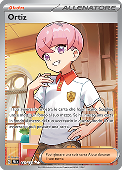 Ortiz - ultra rara - Near-mint - evoluzioni prismatiche - ita - full art