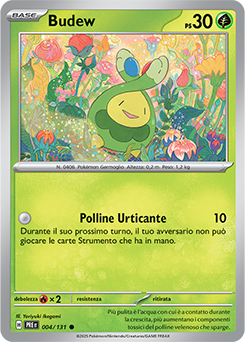 Budew - comune - Near-mint - evoluzioni prismatiche - ita - reverse