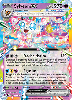 Sylveon-ex - doppia rara - Near-mint - evoluzioni prismatiche - ita - special