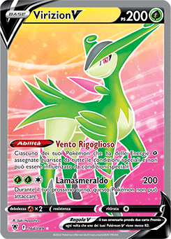 Virizion-V - ultrara v - Near-meat - lucentezza siderale - ita - full art