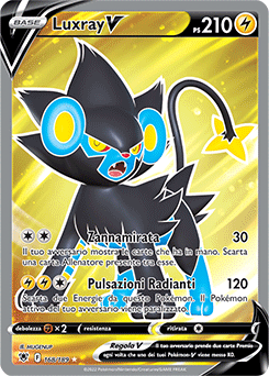 Luxray-V - ultrara v - Near-meat - lucentezza siderale - ita - full art