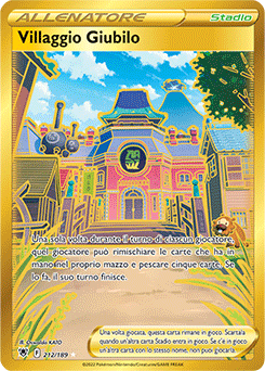 Villaggio Giubilo - rara segreta - Near-meat - lucentezza siderale - ita - full art