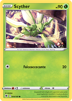 4/189-Scyther - comune - Near-meat - lucentezza siderale - ita -reverse