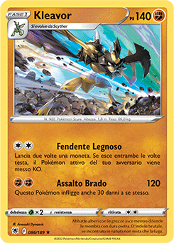 86/189-Kleavor - rara h - Near-meat - lucentezza siderale - ita - reverse