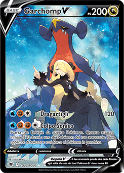 Garchomp V set allenatori Near-meat - lucentezza siderale - ita - full art