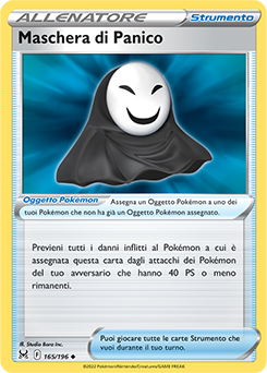 165/196-Maschera di Panico - non comune - Near-meat - origine perduta - ita -