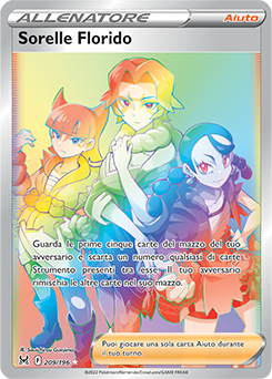 Sorelle Florido - rara segreta - Near-meat - origine perduta - ita - full art