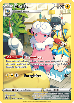 Flaaffy - set allenatori tg03 - Near-meat - tempesta argentata - ita - full art