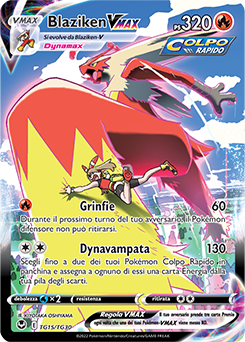 Blaziken VMAX set allenatori tg15 - Near-meat - tempesta argentata - ita - full art