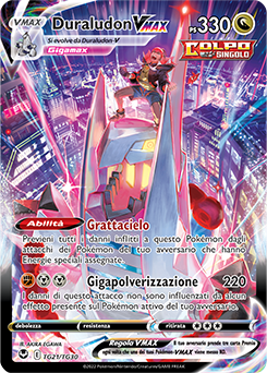 Duraludon VMAX set allenatori tg21 - Near-meat - tempesta argentata - ita - full art