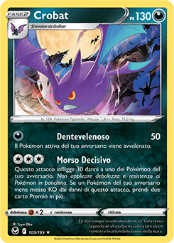 Crobat - rara h - Near-meat - tempesta argentata - ita - reverse