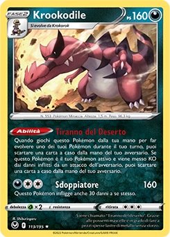Krookodile - rara h - Near-meat - tempesta argentata - ita - reverse