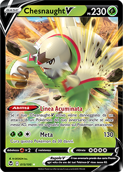 Chesnaught-V - rara v - Near-meat - tempesta argentata - ita - special