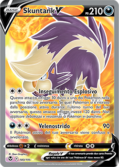 Skuntank-V - ultrarara v - Near-meat - tempesta argentata - ita - full art