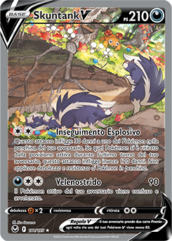 Skuntank-V - ultrarara v alternative - Near-meat - tempesta argentata - ita - full art