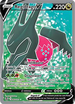 Regidrago-V - ultrarara v - Near-meat - tempesta argentata - ita - full art