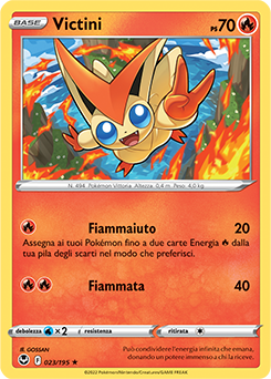 Victini - rara - Near-meat - tempesta argentata - ita -