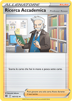 147/172-Ricerca Accademica (Professor Rowan) ★ - rara - Near-mint - astri lucenti - ita-Holo