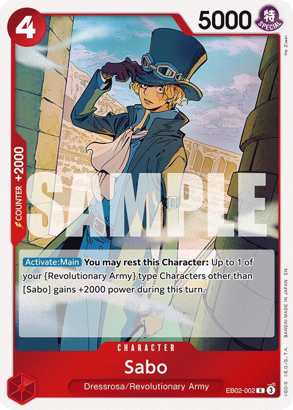 Sabo - Extra Booster Anime 25th Collection (EB-02) 002-Foil