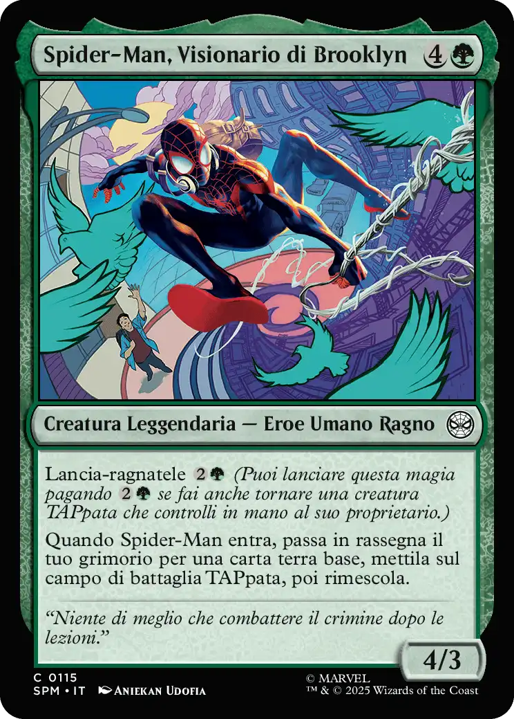 Spider-Man, Visionario di Brooklyn 0115 C FOIL