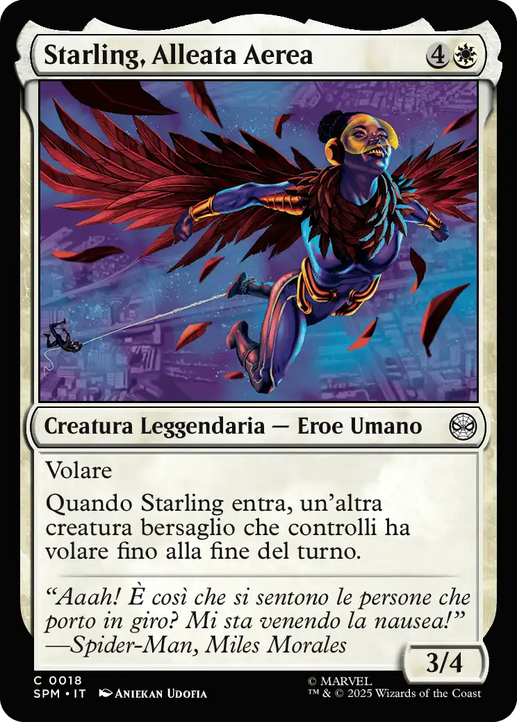 Starling, Alleata Aerea 0018 C FOIL