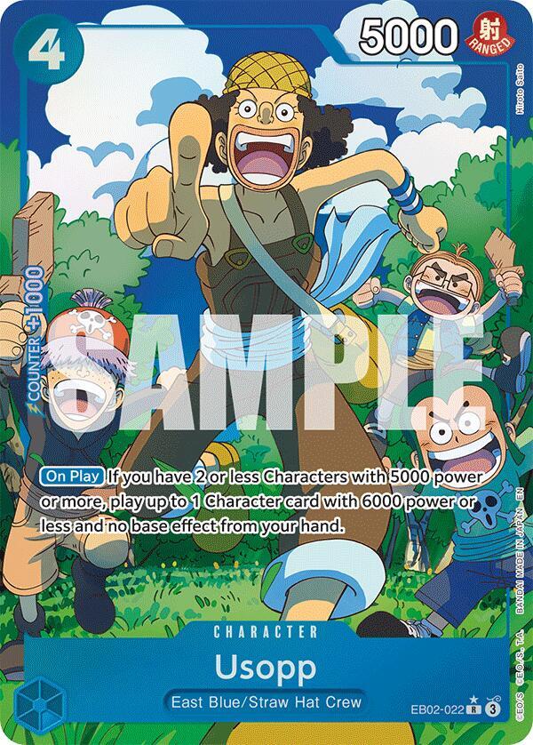 Usopp (Alternate Art) - Extra Booster Anime 25th Collection (EB-02) 022