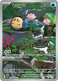 Tympole - rara illustrazione - Near-mint - luce nera - ita - special