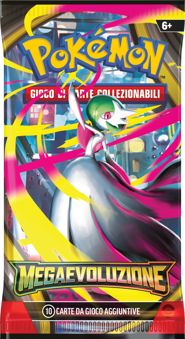 Pokemon-bustina- Megaevoluzione 10 carte ita (E.P.I. BOX)