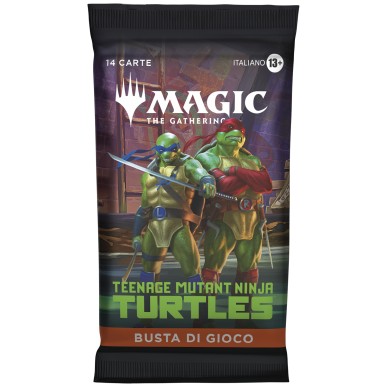 Magic Teenage Mutant Ninja Turtles Buste Di Gioco Box Display ITA