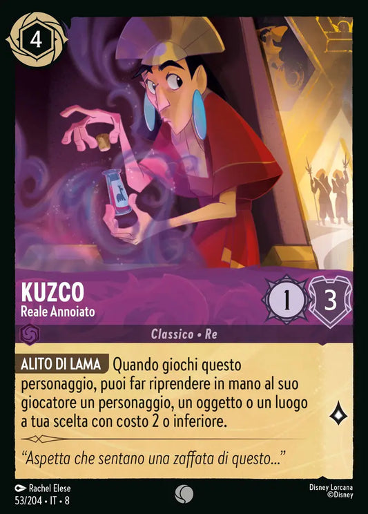 #53	#204	Kuzco - Reale Annoiato	ametista	-	comune	- foil