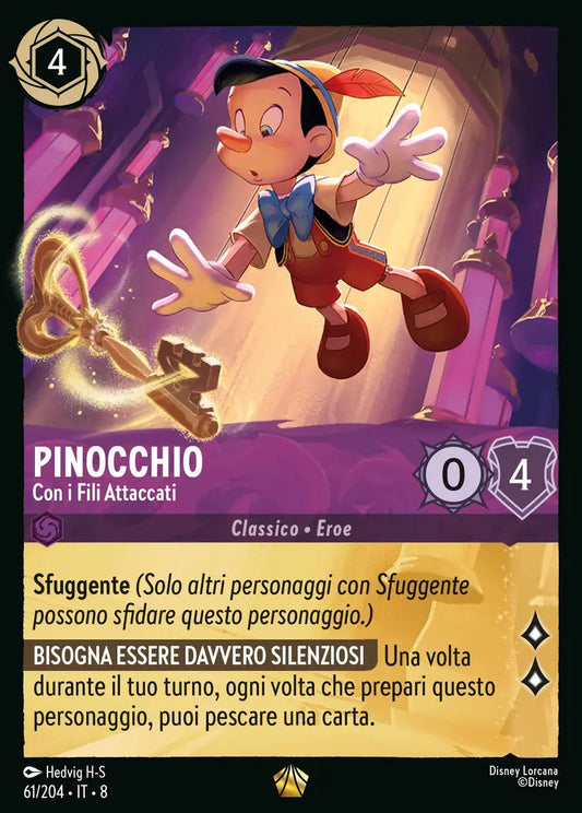 #61	#204	Pinocchio - Con i Fili Attaccati	ametista	-	leggendario-foil