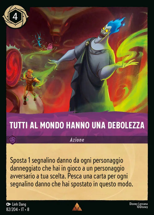 #82	#204	Tutti al Mondo Hanno una Debolezza	ametista	-	rara	- foil