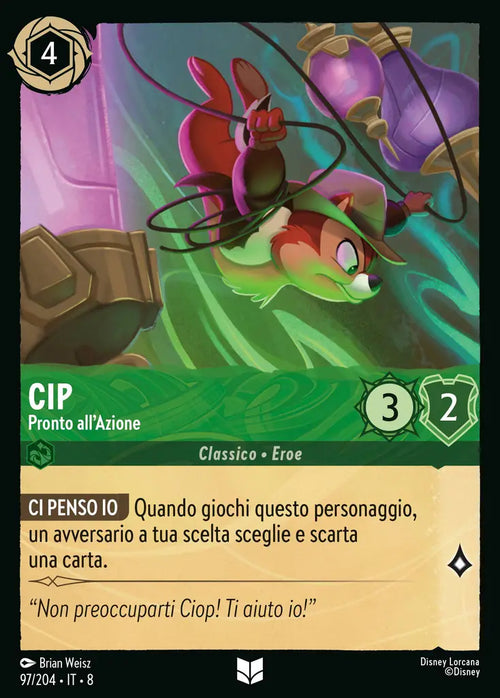 #97	#204	Cip - Pronto all'Azione	smeraldo	-	non comune	-