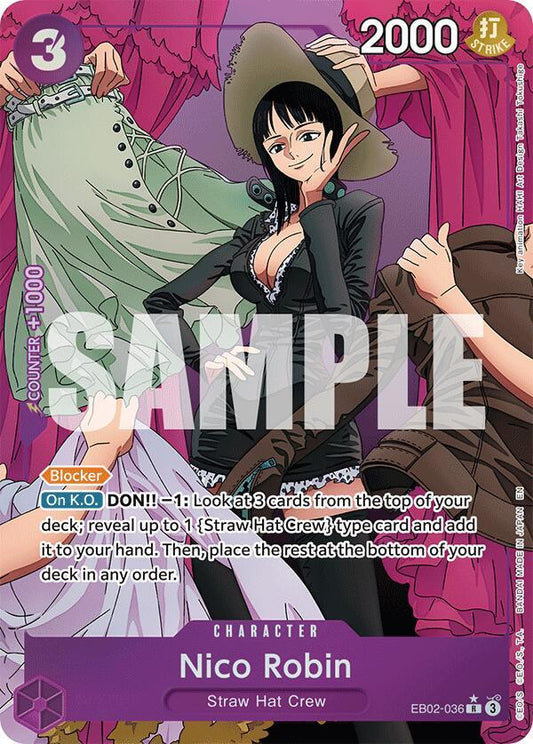 Nico Robin (Alternate Art) - Extra Booster: Anime 25th Collection (EB-02) Extra Booster: Anime 25th Collection-036