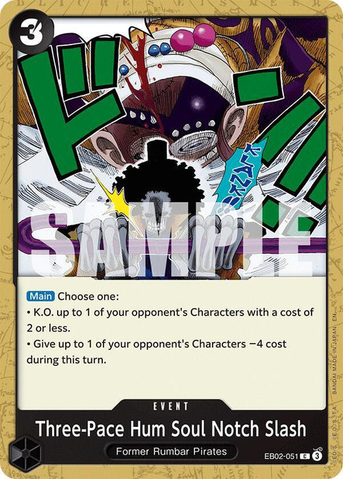 Three-Pace Hum Soul Notch Slash - Extra Booster: Anime 25th Collection (EB-02)-051-C