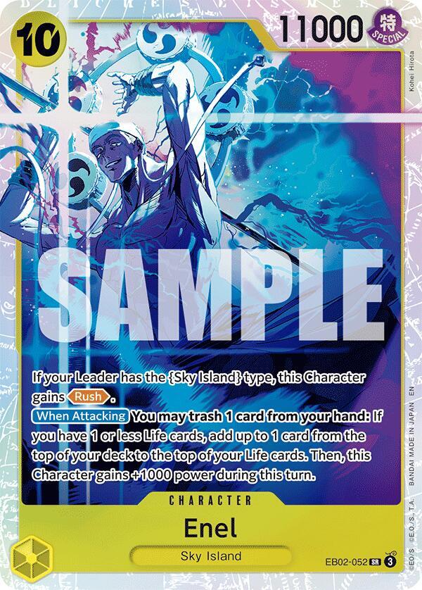 Enel - Extra Booster: Anime 25th Collection (EB-02)-052-SR