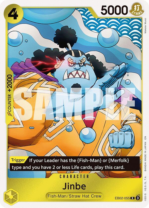 Jinbe - Extra Booster: Anime 25th Collection (EB-02)-055-R-FOIL