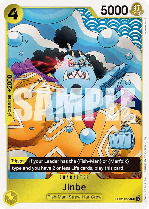 Jinbe - Extra Booster: Anime 25th Collection (EB-02)-055-R-FOIL