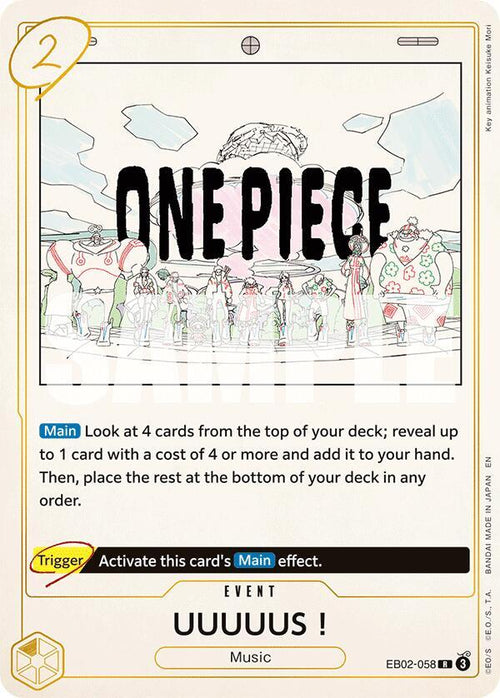 UUUUUS! - Extra Booster: Anime 25th Collection (EB-02)-058-R-FOIL