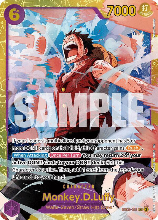 Monkey.D.Luffy (061) - Extra Booster: Anime 25th Collection (EB-02)-061-SEC